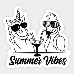 Summer Vibes Sticker